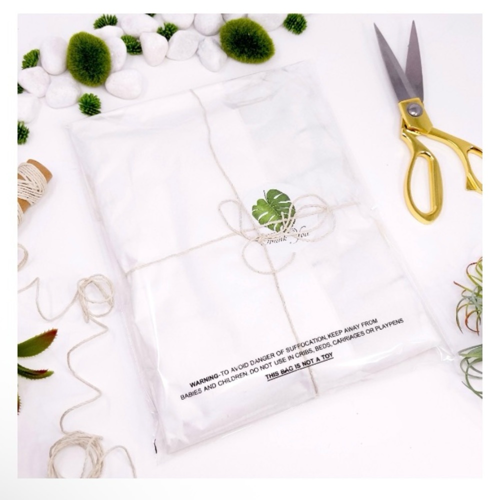 Set of 50 Clear 9x13 Packaging Bags
